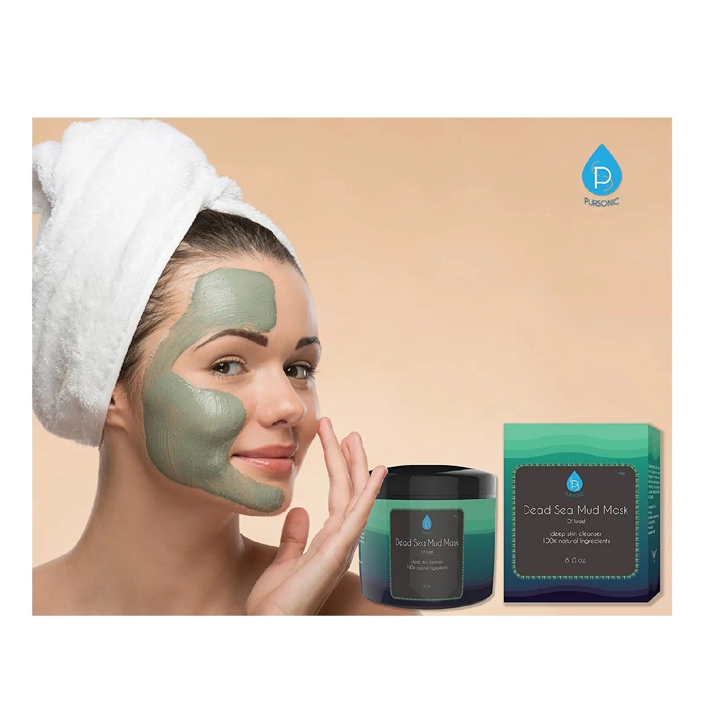 Mascarilla de Barro del Mar Muerto 8 Oz