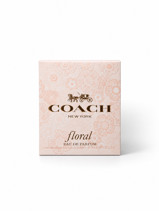 PERFUME COACH FLORAL NEW YORK PARA MUJER EDP SPRAY 3.0 OZ 90 ML CAJA SELLADA NUEVA
