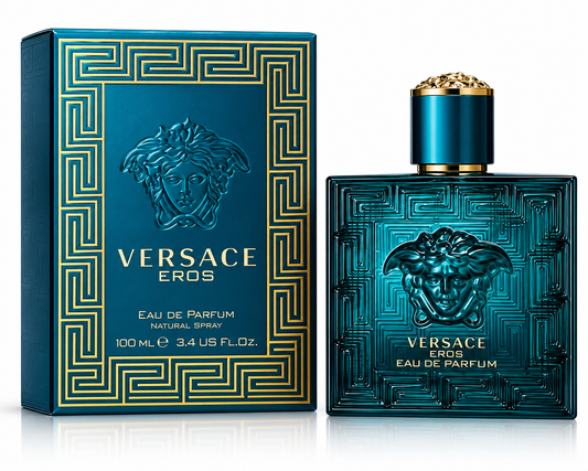 Versace Eros Eau de Parfum for Men 3.4 oz / 100 mL