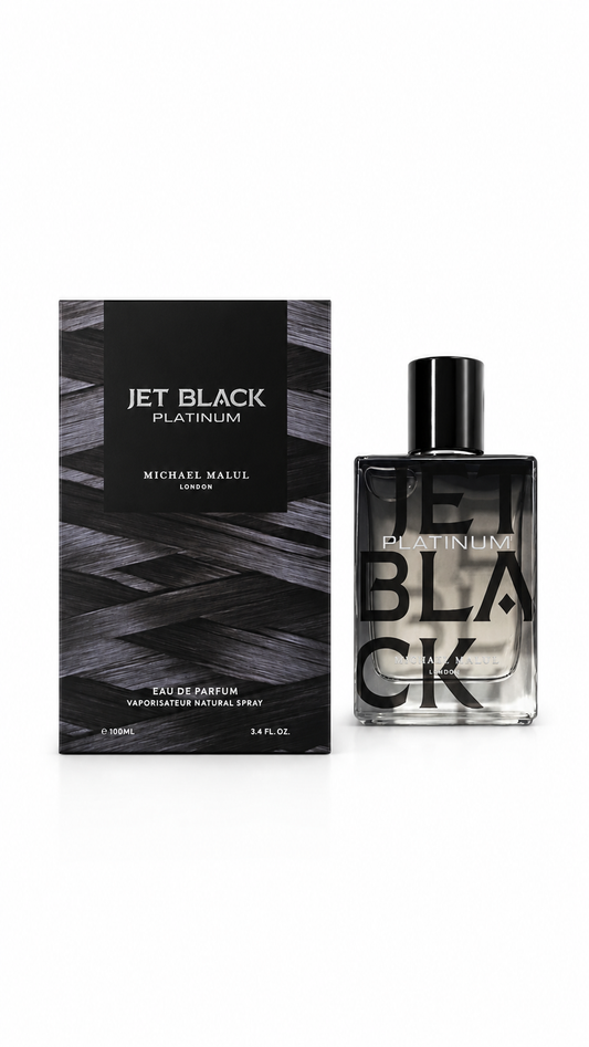 Jet Black Platinum by Michael Malul London Eau de Parfum - 100ml | 3.4 oz
