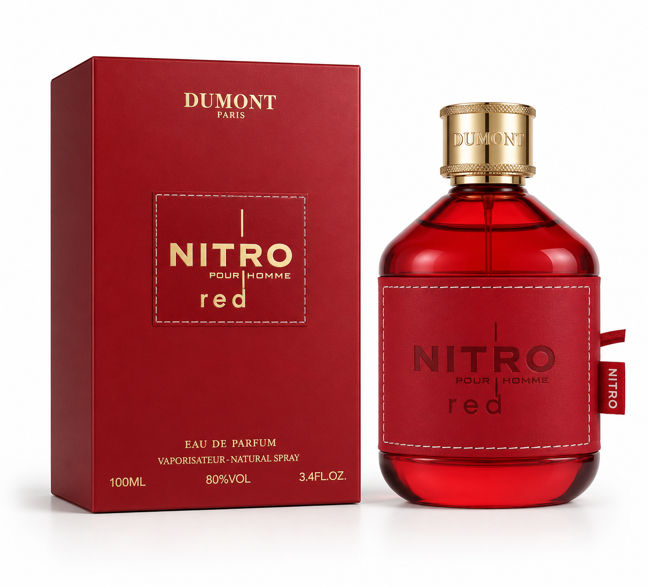 Nitro Red EDP 3.4 oz 100 ml