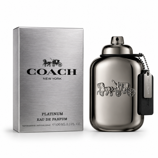 Coach Platinum Eau de Parfum – 3.3 oz / 100 ml