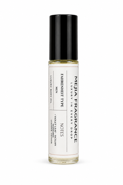 Body Oils Fragrances For Men 1/3 oz 10ml