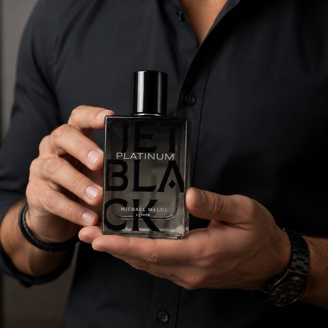 Jet Black Platinum by Michael Malul London Eau de Parfum - 100ml | 3.4 oz
